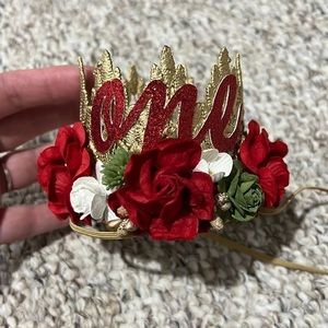 Baby crown for 1st birthday